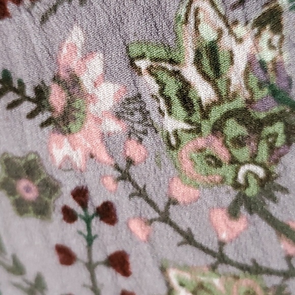 Free people purple off shoulder shorts jumper romper - Picture 6 of 6